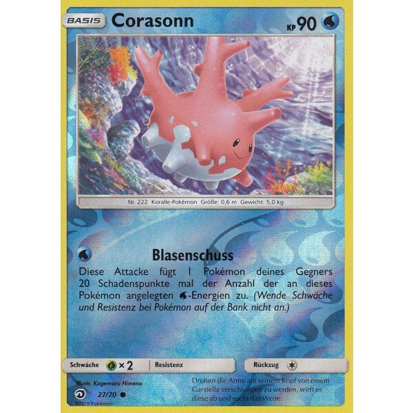 27/70 Corasonn - Majestät der Drachen - Reverse Holo