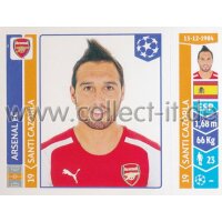 Sticker 268 - Santi Cazorla - Arsenal FC