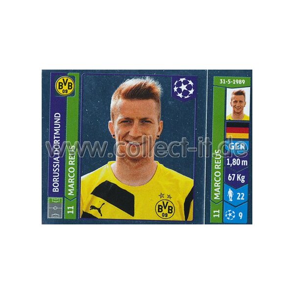 Sticker 280 - Marco Reus - Borussia Dortmund