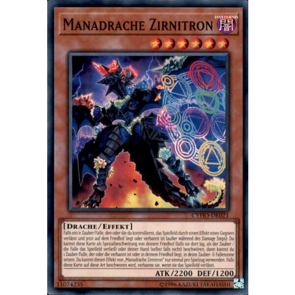 CYHO-DE021 - Manadrache Zirnitron - Unlimitiert