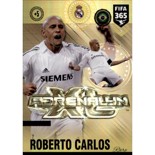 Fifa 365 Cards 2019 - 3 - Roberto Carlos - Rare