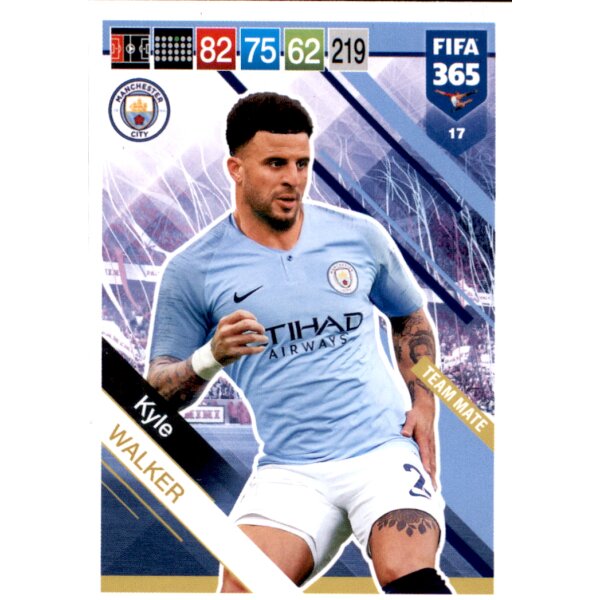 Fifa 365 Cards 2019 - 17 - Kyle Walker - Team Mate