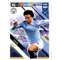 Fifa 365 Cards 2019 - 24 - Leroy Sane - Team Mate