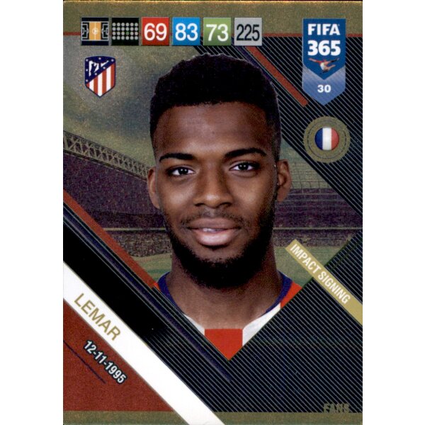 Fifa 365 Cards 2019 - 30 - Thomas Lemar - Impact Signing