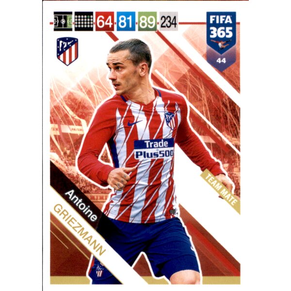 Fifa 365 Cards 2019 - 44 - Antoine Griezmann - Team Mate