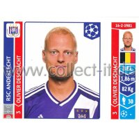 Sticker 311 - Olivier Deschacht - RSC Anderlecht