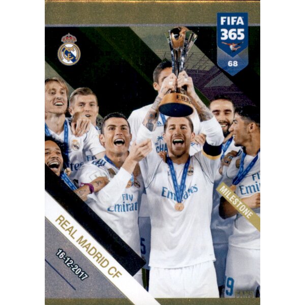 Fifa 365 Cards 2019 - 68 - Real Madrid CF - Milestone