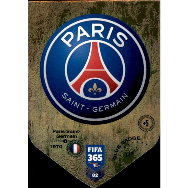 Fifa 365 Cards 2019 - 82 - Club Badge - Paris Saint Germain