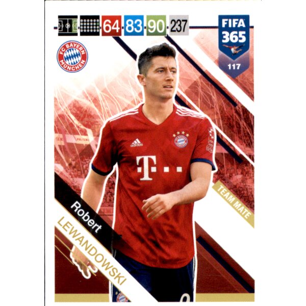 Fifa 365 Cards 2019 - 117 - Robert Lewandowski - Team Mate