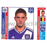 Sticker 320 - Maxime Colin - RSC Anderlecht