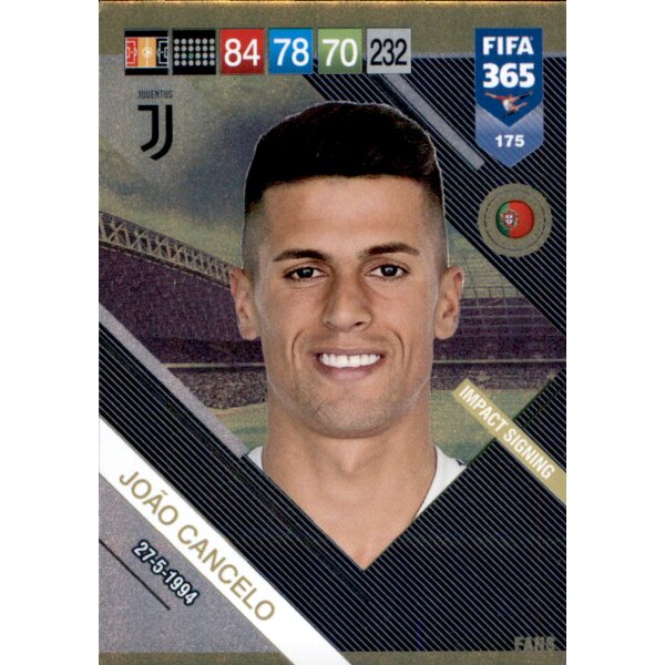 Fifa 365 Cards 2019 - 175 - Joao Cancelo - Impact Signing