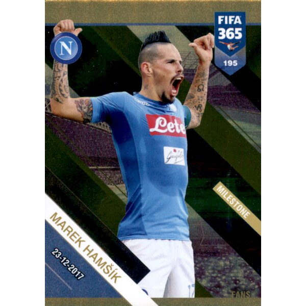 Fifa 365 Cards 2019 - 195 - Marek Hamsik - Milestone