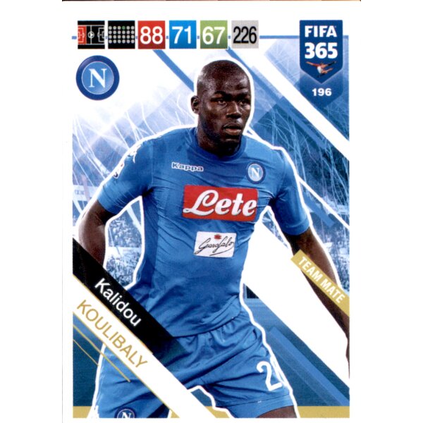 Fifa 365 Cards 2019 - 196 - Kalidou Koulibaly - Team Mate