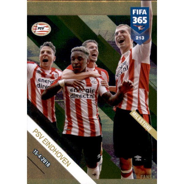 Fifa 365 Cards 2019 - 213 - PSV Eindhoven - Milestone