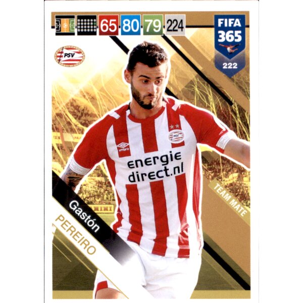 Fifa 365 Cards 2019 - 222 - Gaston Pereiro - Team Mate