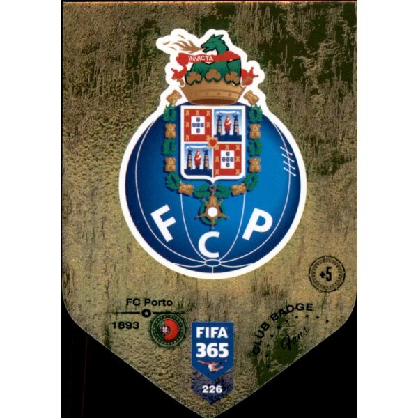 Fifa 365 Cards 2019 - 226 - Club Badge - FC Porto