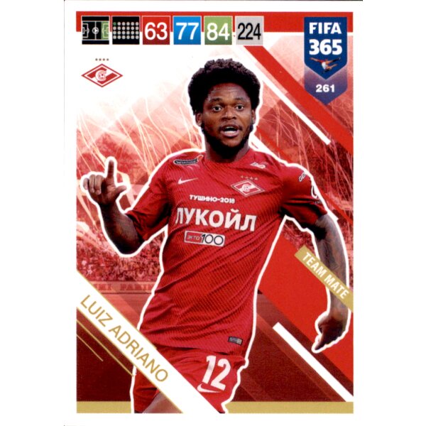 Fifa 365 Cards 2019 - 261 - Luiz Adriano - Team Mate