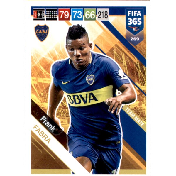 Fifa 365 Cards 2019 - 269 - Frank Fabra - Team Mate