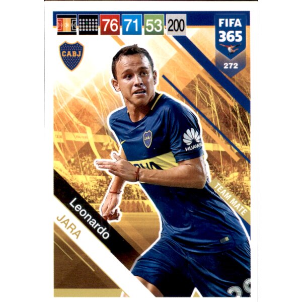 Fifa 365 Cards 2019 - 272 - Leonardo Jara - Team Mate