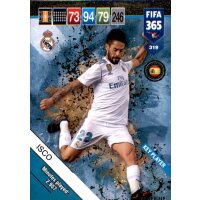 Fifa 365 Cards 2019 - 319 - Isco - Key Players