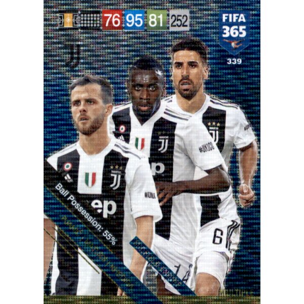 Fifa 365 Cards 2019 - 339 - Miralem Pjanic / Balise Matuidi / Sami Khedira - Midfield Engine