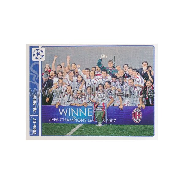 Sticker 341 - FINAL 2006-07 - 60 EUROPEAN CUPS