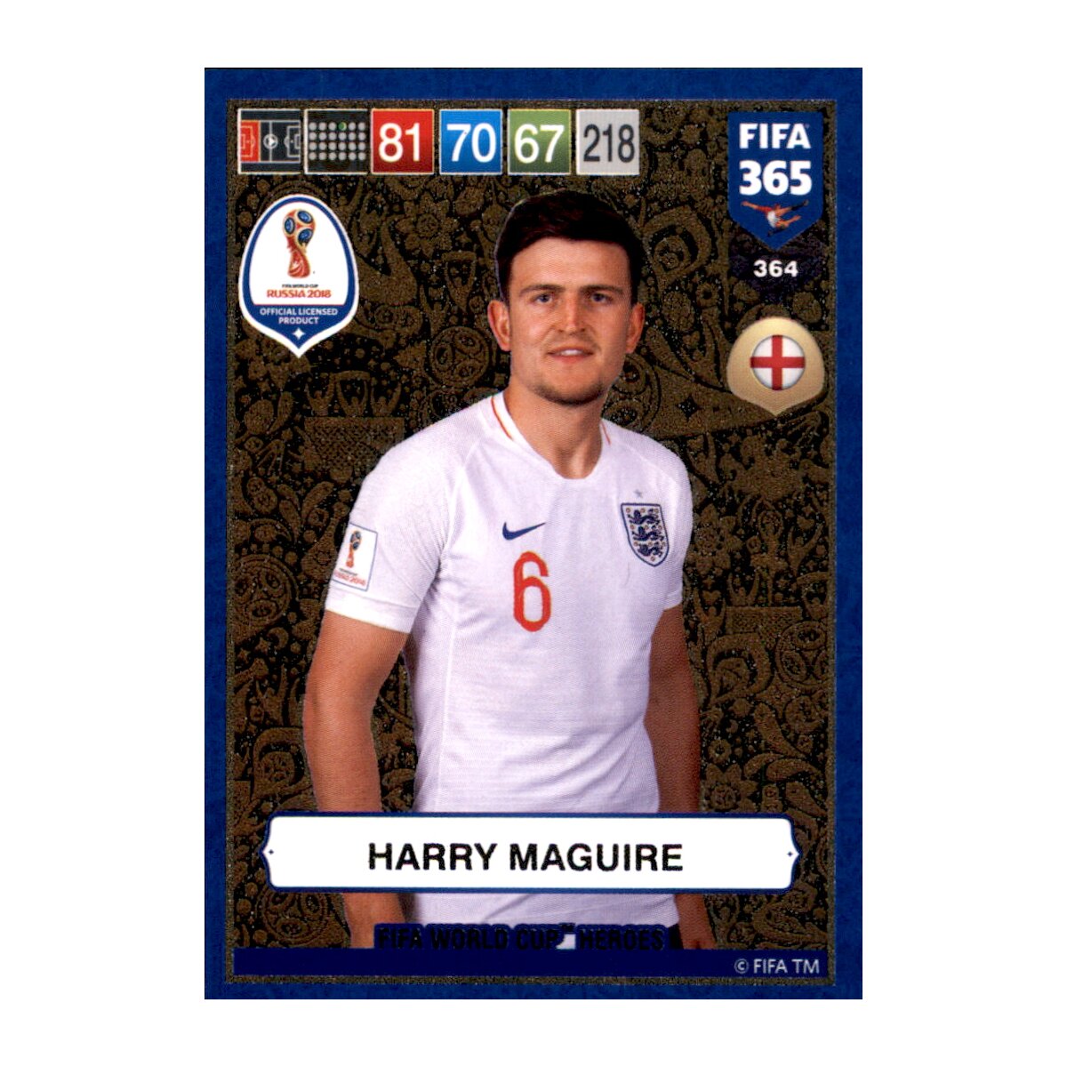 Fifa 365 Cards 2019 364 Harry Maguire Fifa World Cup Heroes 1 79