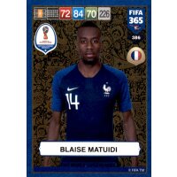 Fifa 365 Cards 2019 - 386 - Blaise Matuidi - FIFA World...