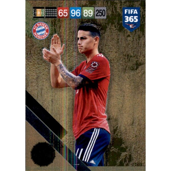 Fifa 365 Cards 2019 - LE9 - James Rodriguez - Limited Edition