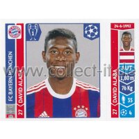 Sticker 349 - David Alaba - FC Bayern München