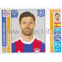 Sticker 350 - Xabi Alonso - FC Bayern München