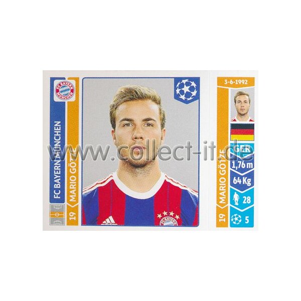 Sticker 361 - Mario Götze - FC Bayern München