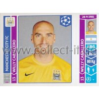 Sticker 374 - Willy Caballero - Manchester City FC