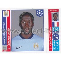 Sticker 376 - Bacary Sagna - Manchester City FC