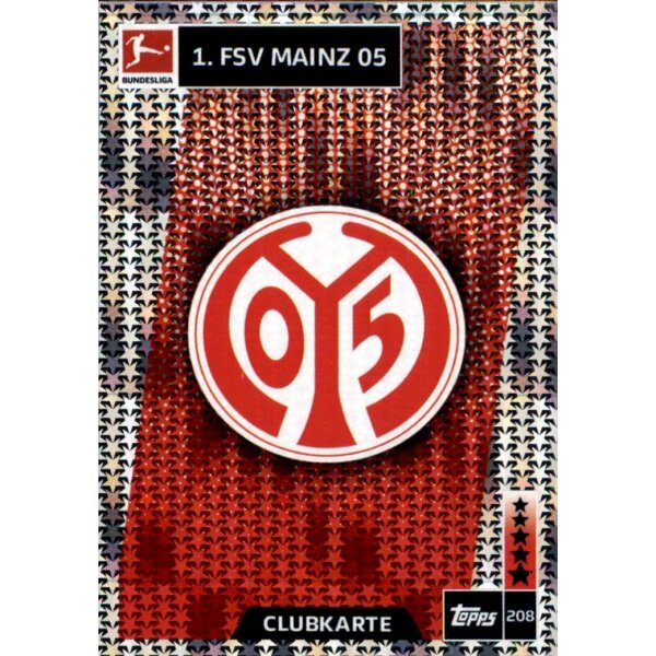 MX 208 - Clubkarte - 1. FSV Mainz 05