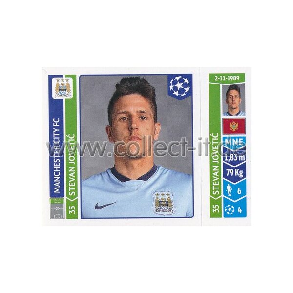 Sticker 380 - Stevan Jovetic - Manchester City FC