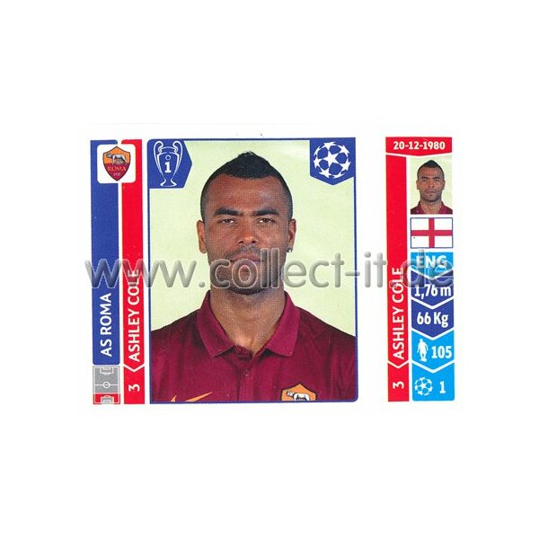 Sticker 403 - Ashley Cole - AS Roma