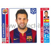 Sticker 421 - Jordi Alba - FC Barcelona