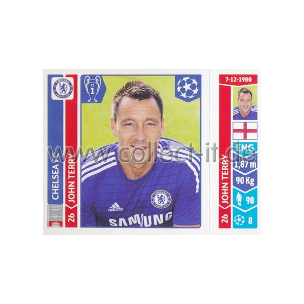 Sticker 491 - John Terry - Chelsea FC