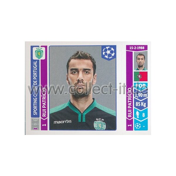 Sticker 525 - Rui Patricio - Sporting Clube de Portugal