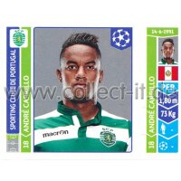 Sticker 533 - Andre Carrillo - Sporting Clube de Portugal