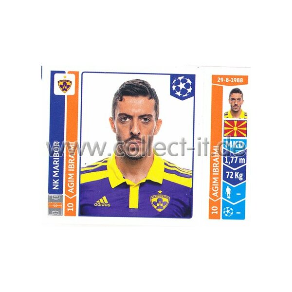 Sticker 552 - Agim Ibraimi - NK Maribor