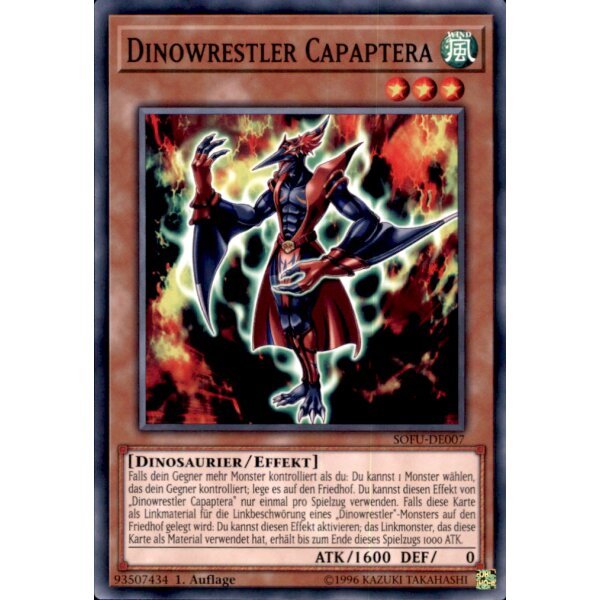 SOFU-DE007 - Dinowrestler Capaptera