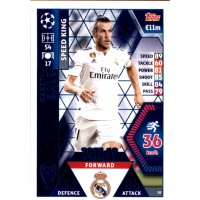 CL1819 - Karte 50 - Gareth Bale - Speed King