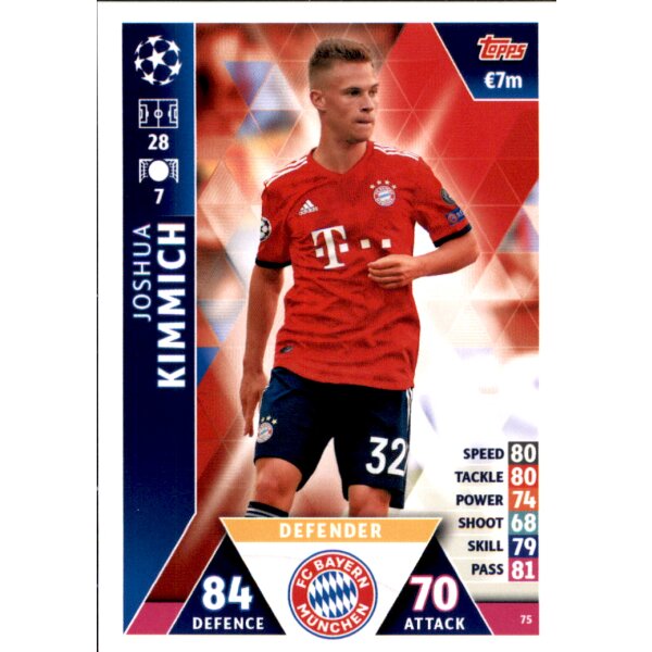 CL1819 - Karte 75 - Joshua Kimmich