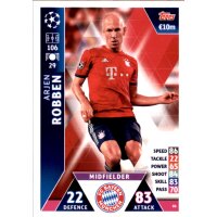 CL1819 - Karte 86 - Arjen Robben