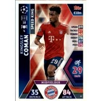 CL1819 - Karte 87 - Kingsley Coman - Speed King