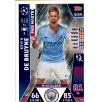 CL1819 - Karte 156 - Kevin De Bruyne - Pass Master