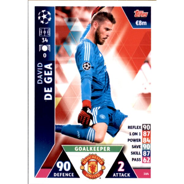 CL1819 - Karte 164 - David De Gea