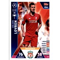 CL1819 - Karte 202 - Dejan Lovren